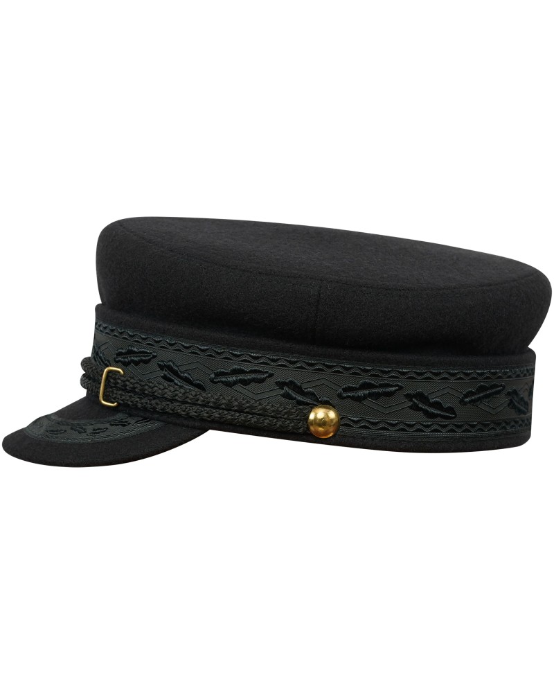 Hamburg - mens cap sewed with woolen cloth, baseball, sailor